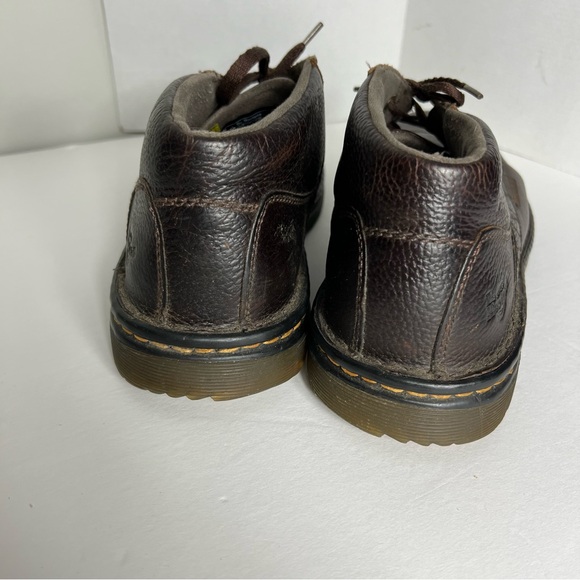 Dr. Martens Brighton Chukka Boots Brown Leather Mens - Picture 6 of 11